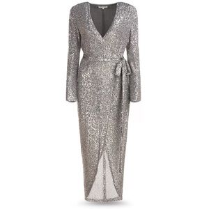 HALSTON dress currently listed on Bloomingdale’s for $475. Worn once!